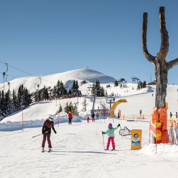Skiurlaub mit Kind © TVB Großarltal/Lorenz Masser