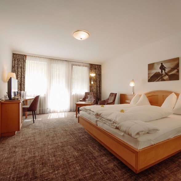 Detailaufnahme Hotelzimmer in Großarl