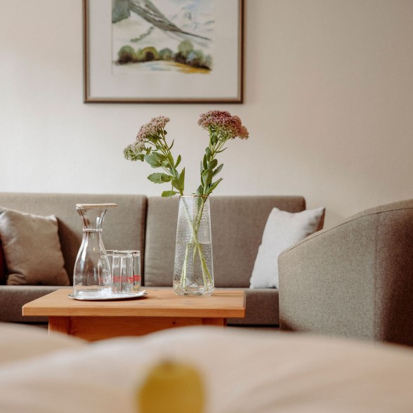 Couch im Doppelzimmer Großarl